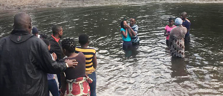 Baptisms in the river